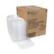 Pactiv Corp. 9.21 in. x 8.87 in. x 3.07 in. SENSATION SmartLock Hinged Lid Container - Plastic, Clear (200/Carton)